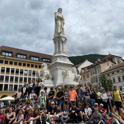 Gruppenfoto in Südtirol