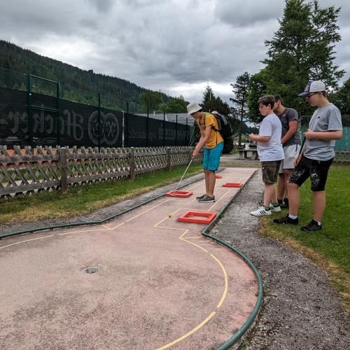Minigolfen