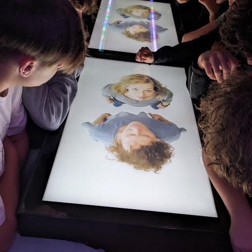 Lernen mit überdimensionalen Tablets