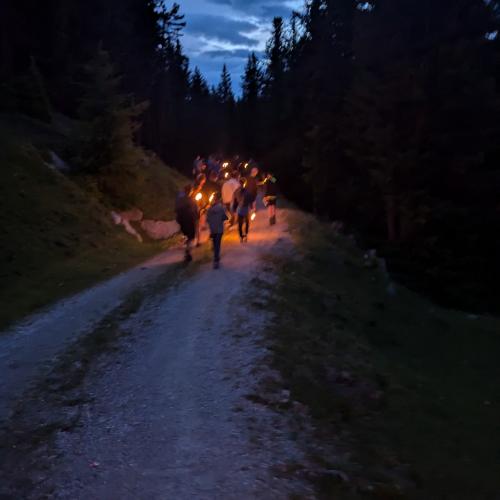 Fackelwanderung