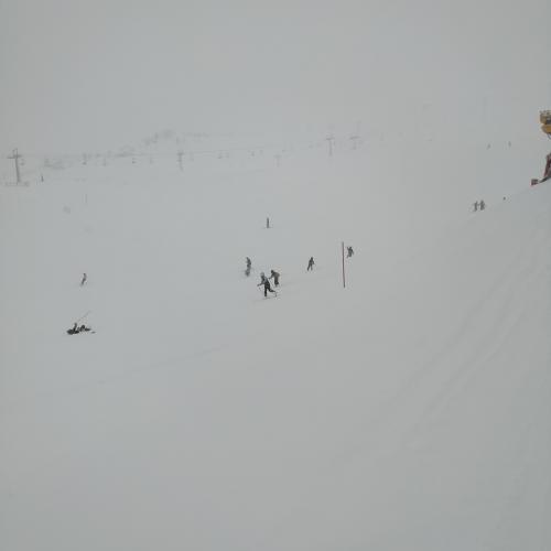 Neuschnee am Spieljoch