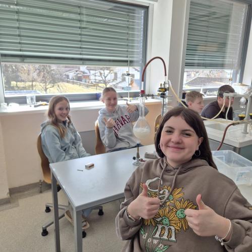 Durchführung der Alkoholdestillation Gruppe 3