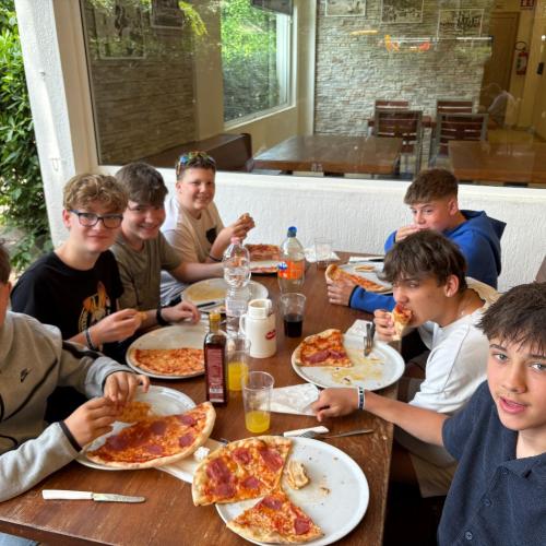 Pizzaessen