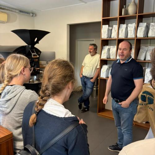Besuch Getränke Neururer - Kaffeerösterei
