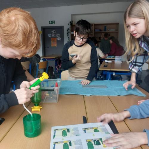 SchülerInnen bauen ein Pumpspeicherkraftwerk