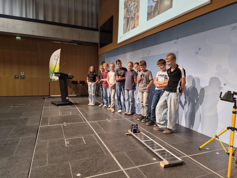 Präsentation des Balkonkraftwerkes