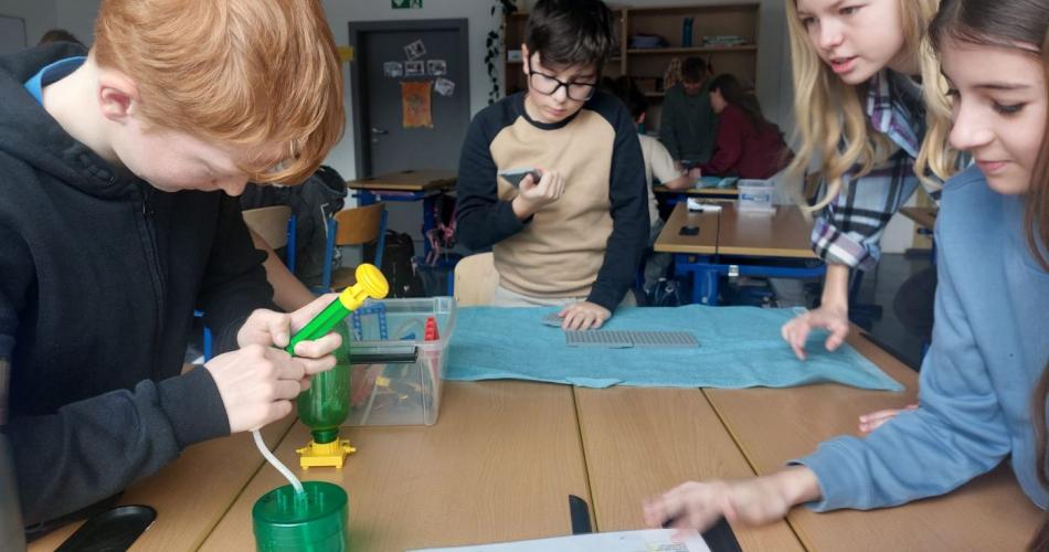 SchülerInnen bauen ein Pumpspeicherkraftwerk
