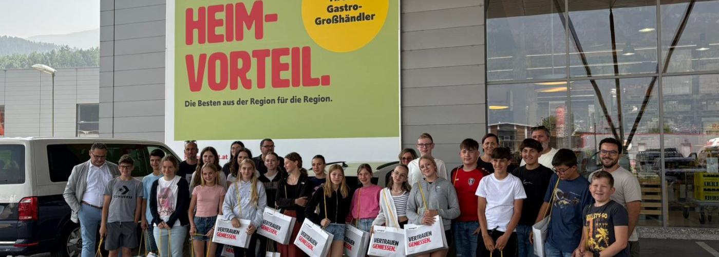 Besuch Großhändler EuroGast - Abschlussfoto der Exkursion